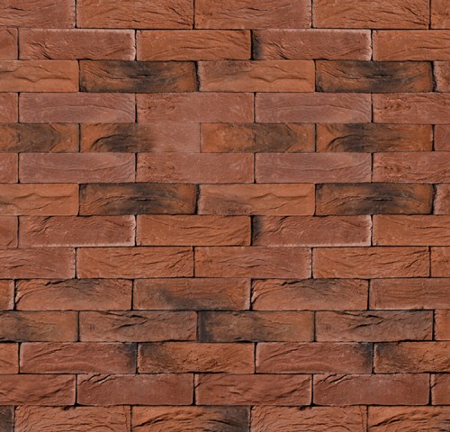 AURA BRICK STAINED RED (JOINTLESS)