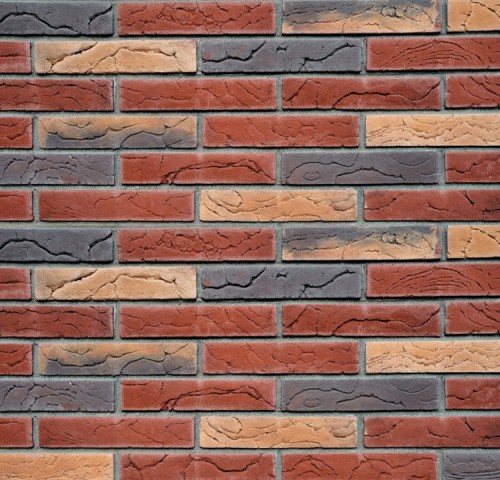 X LARGE BRICK RED MULTICOLORED MIX